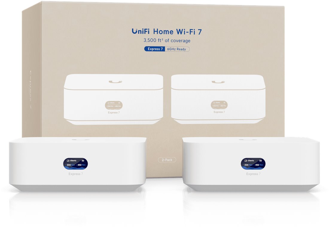 Ubiquiti UX7, UniFi Express 7, 2 pack