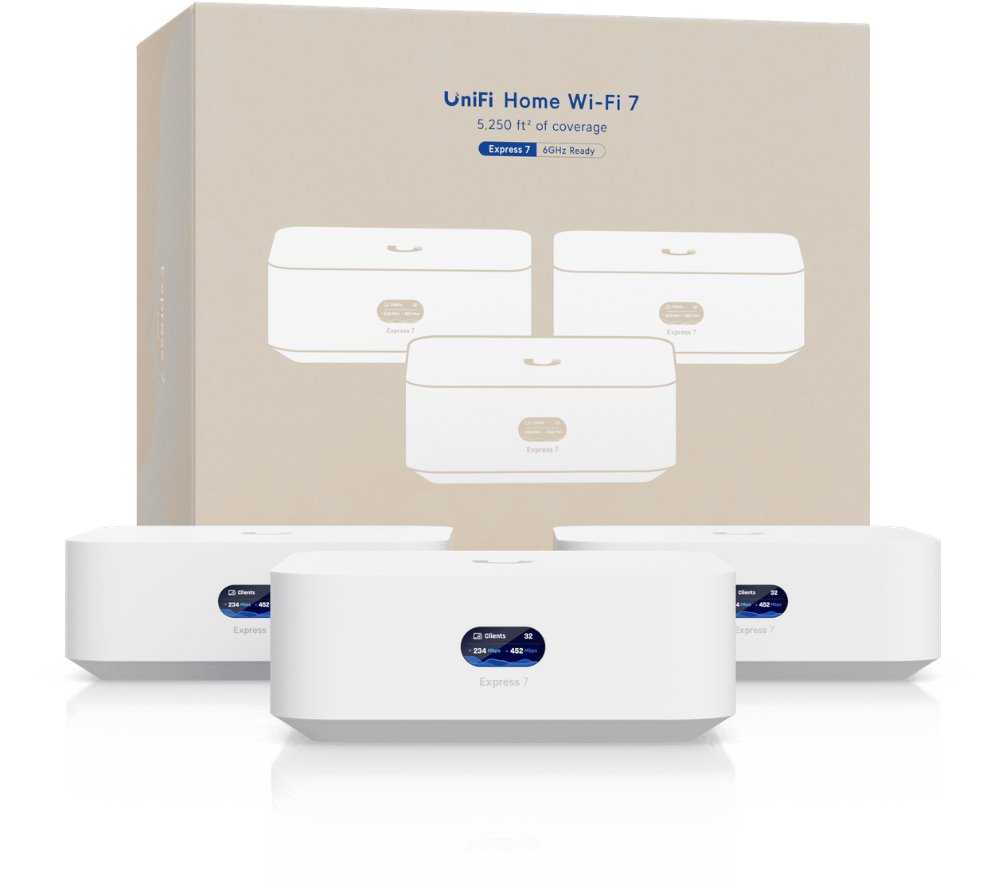 Ubiquiti UX7, UniFi Express 7, 3 pack