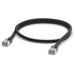 Ubiquiti Venkovní UniFi patch kabel, 1m, Cat5e, černý