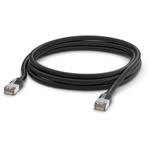 Ubiquiti Venkovní UniFi patch kabel, 3m, Cat5e, černý