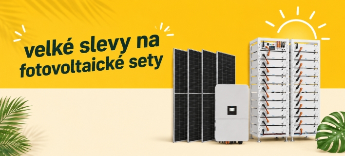Velké letní slevy na fotovoltaické sety