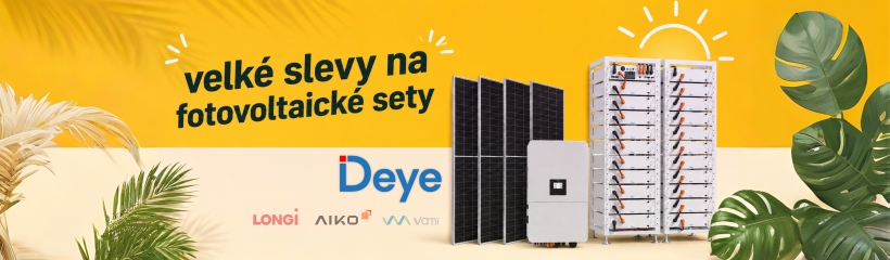Velké letní slevy na fotovoltaické sety