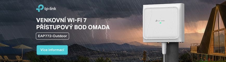 Venkovní Wi-Fi 7 EAP Omada Access Point