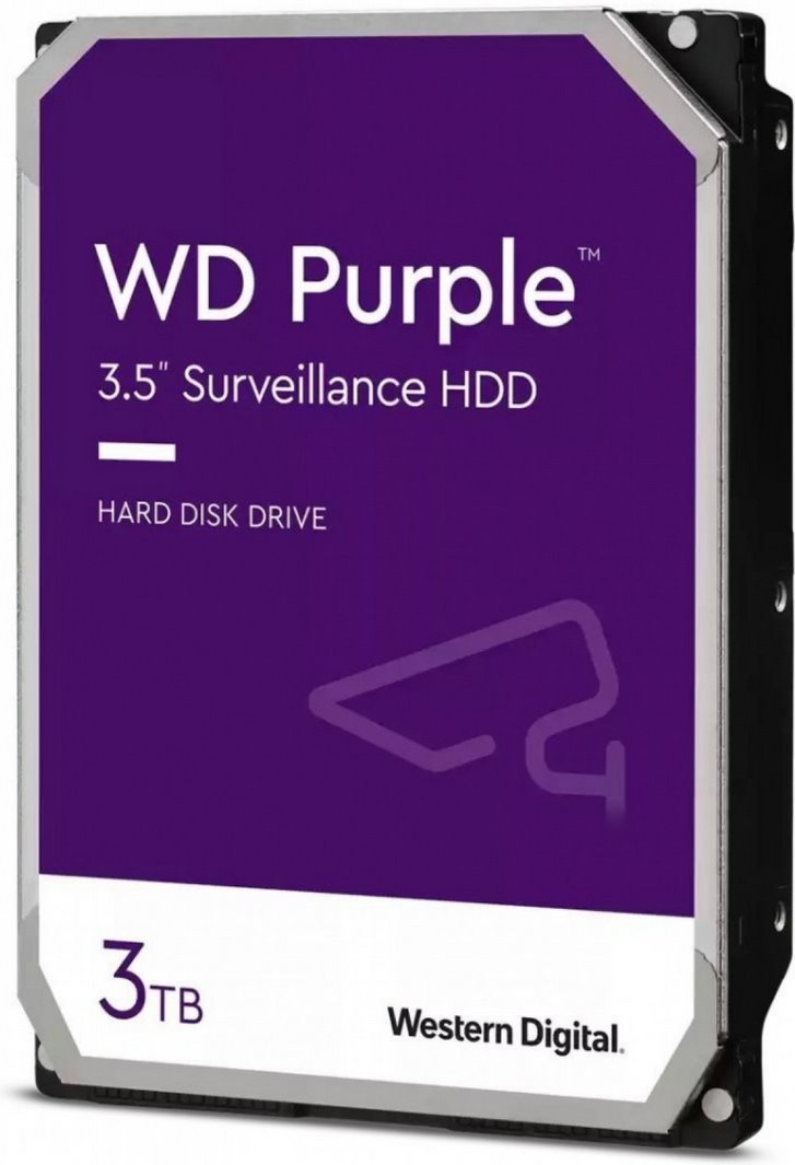 WD Purple (4PURZ), 3.5", 3TB