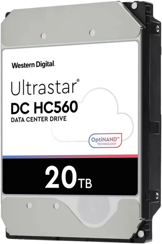 WD Ultrastar DC HC560, 3.5", 20TB, SATA