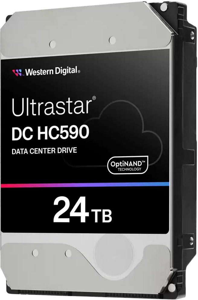 WD Ultrastar DC HC590, 3.5", 24TB, SATA