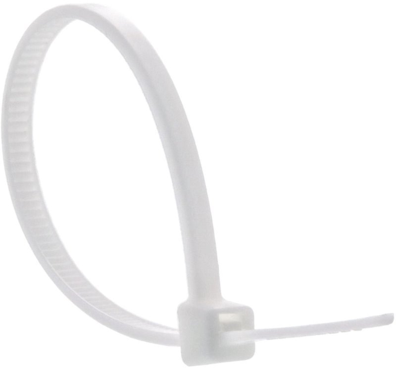 Weidmuller stahovací páska (binder) přírodní 36cm, šířka 7.5mm, 100 ks