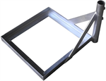 Základna na dlaždici pro anténní stožár do 48 mm, základna 50x50cm